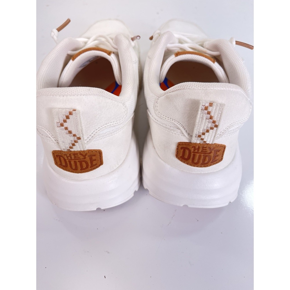 Hey Dude Shoes Sirocco Alta Women's Size 8 Neutrals White Shoes Slip On Casual - Picture 3 of 8